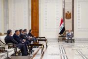 رئيس الجمهورية يؤكد ضرورة وضع خطة شاملة لتطوير العاصمة بغداد والارتقاء بها