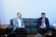 گناوي وأبو رغيف يناقشان فرص الاستثمار في قطاع الإعلام والاتصالات بالنجف