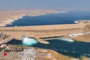 الموارد تعلن تمرير موجة فيضانية من سد الموصل