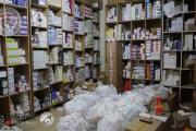 بالفيديو.. ضبط 20 طناً من الأدوية المهربة في مذخر وهمي ببغداد