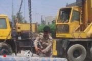 عمليات بغداد تفتح شارعاً حيوياً مغلقاً بمحاذاة دجلة