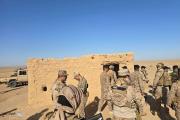 الحشد الشعبي يضبط مضافات لداعش الارهابي في الصحراء الكبرى