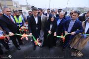 گناوي يفتتح مشروعاً خدمياً يربط طريق نجف - كربلاء بشارع المطار