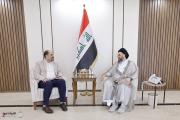 السيد الحكيم يؤكد على إعادة النازحين الإيزيديين والحفاظ على التمثيل السياسي للمكونات
