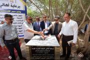 محافظ النجف يضع حجر الأساس لمشروع رفع النفايات الثقيلة بتقنية LS4 في الكوفة