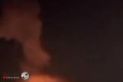 بالفيديو.. حريق كبير شمال بابل